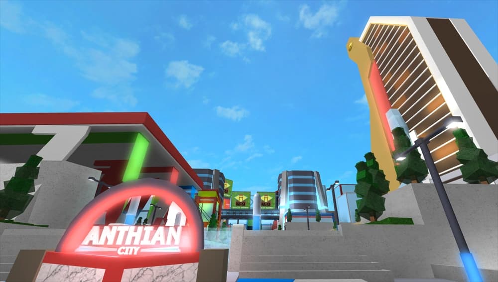 Anthian City - A magnificent city floating high above the region, divided into four distinct districts with unique attractions.