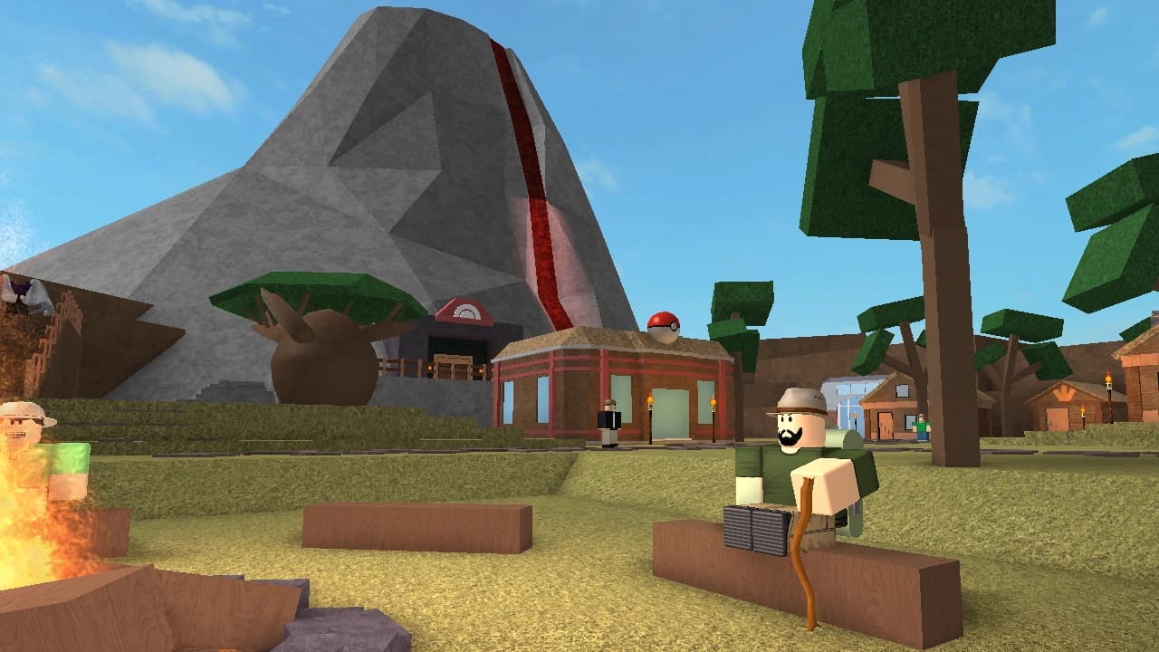 Brimber City - A traditional city built around an active volcano, famous for its hot springs and fire-type Pokémon.